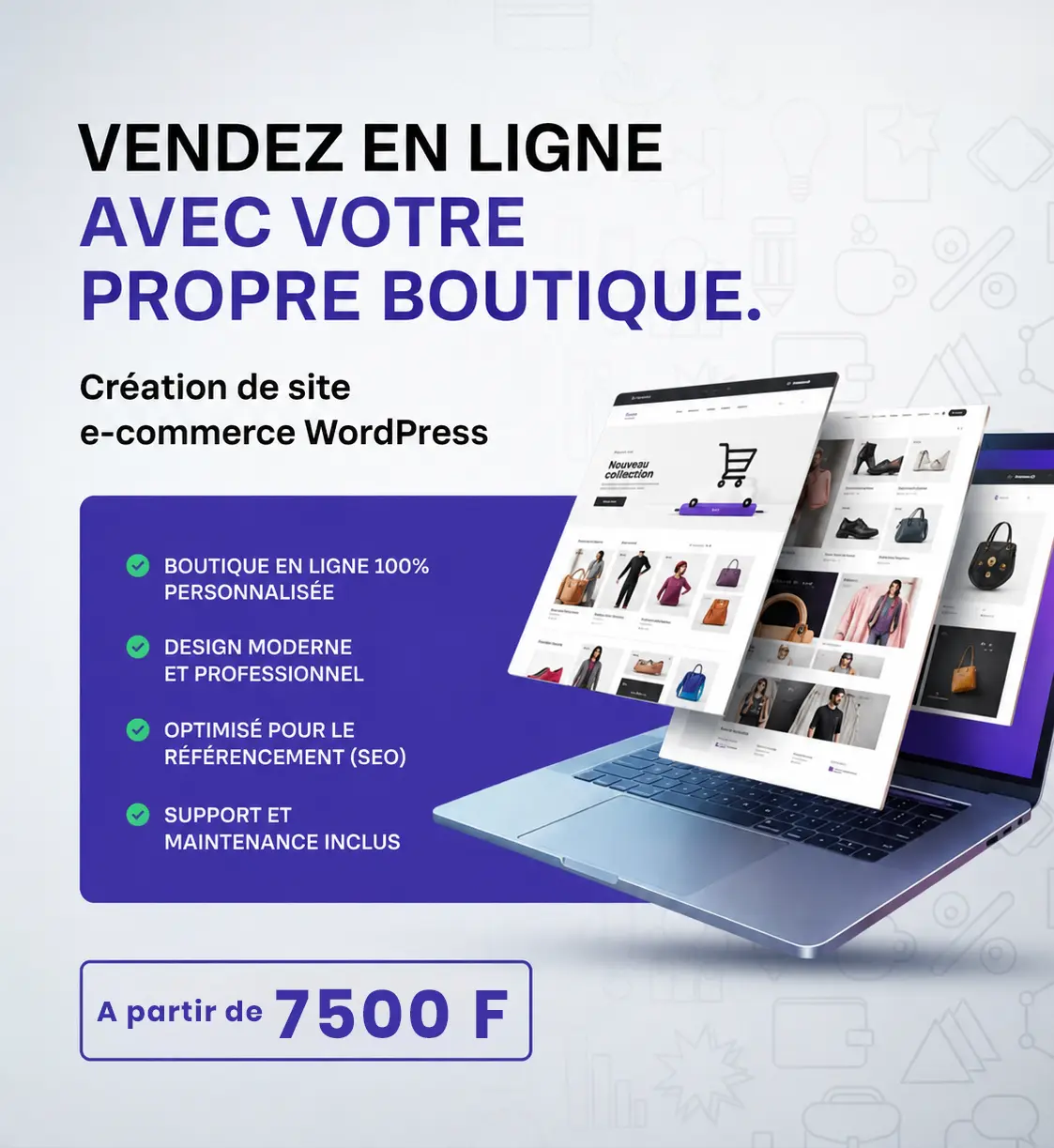 Exemple de visuel marketing 1 généré par FiabStudio